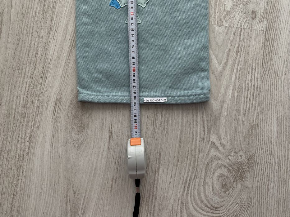 Blugi Chrome Hearts 34 / L - Albastru Deschis