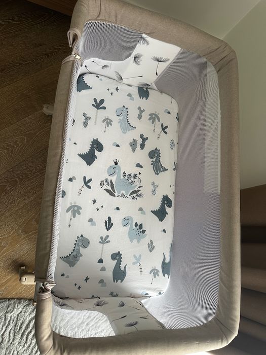 Patut co-sleeper, Lionelo Aurora, 3 in 1, cu leganare