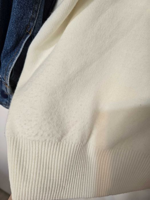 Жилетка с дънкови ръкави