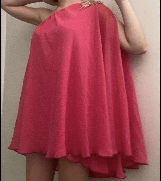 Rochie roz de ocazie