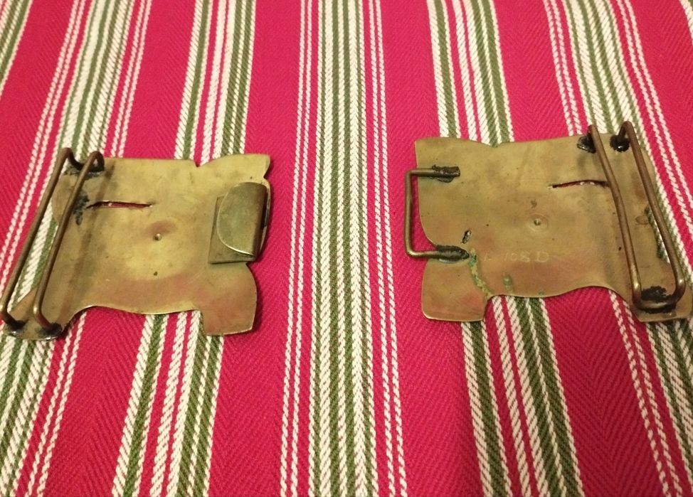 Cataramă curea Made in India, vintage