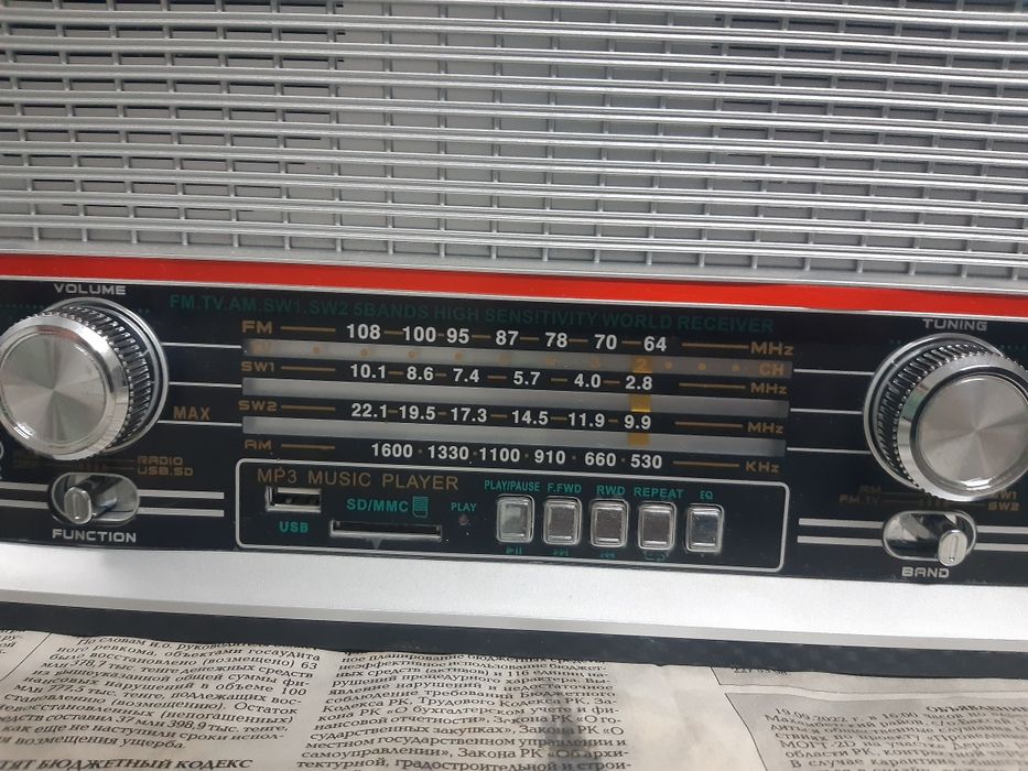 Продам новый радиоприемник