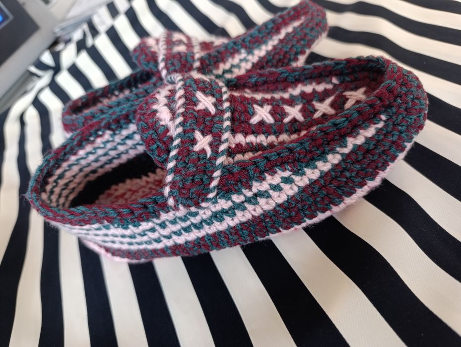 Удобные шерстяные следки-тапочки,отличное качество