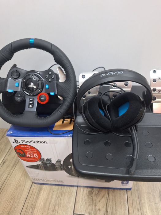 Volang logitech G29  plus casti