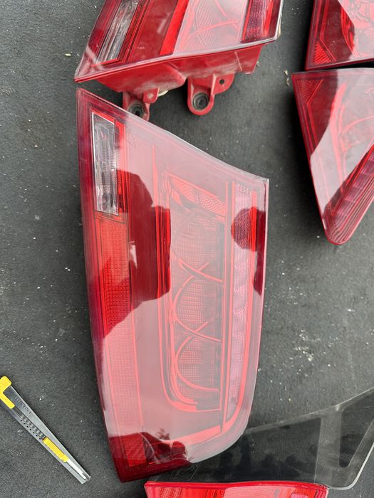Оригинални лед Led стопове Audi A7 4g8 комполект с фолио