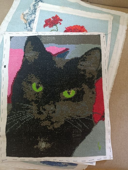 Вышивка крестом без рамки