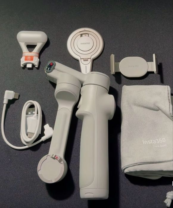 Creator kit. Insta 360 flow 2 pro.Magsafe. Led light. Штатив. Трипод