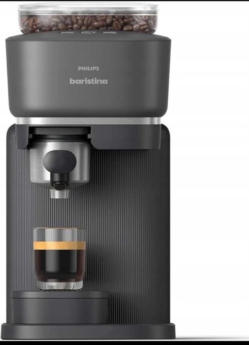 Dracula Amanet: Aparat de Cafea Philips Baristina BAR300/60, cu rasnita ceramica, 1550W.