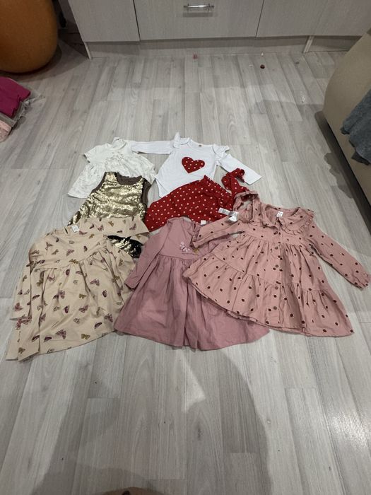 Пакет вещей 80-86 на девочку