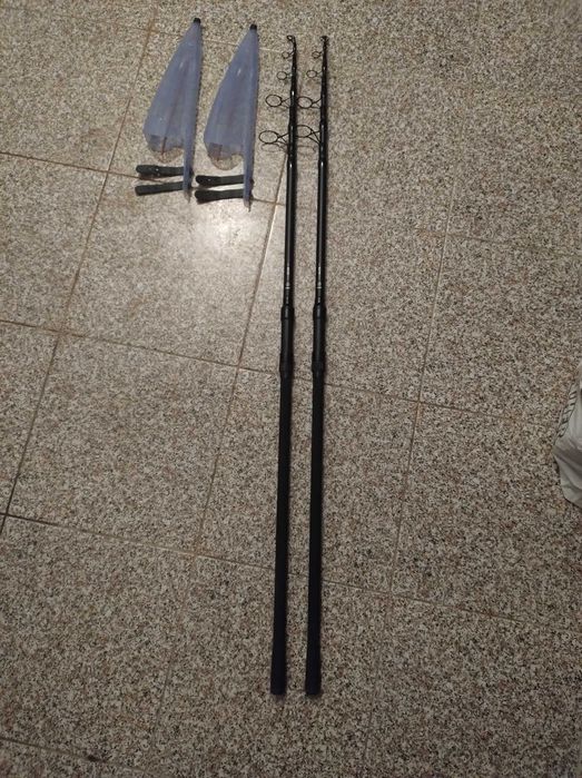 De vânzare 2 lansete telescopice Fox Eos Pro 3.6m,3lbs