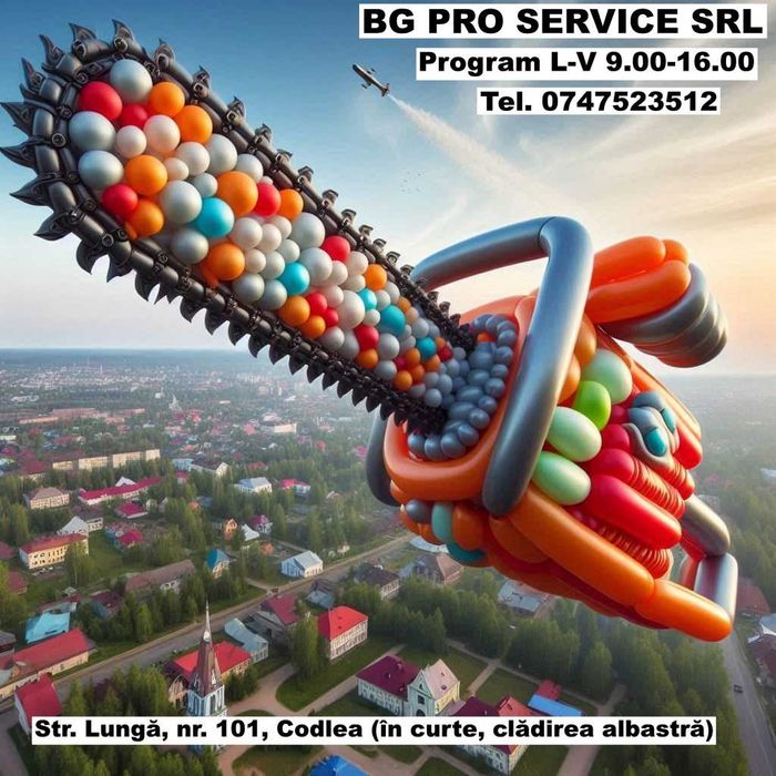 Reparatii drujbe, masini de tuns iarba, trimmere, motosape etc.