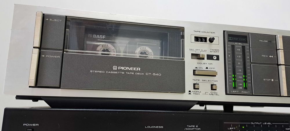 Pioneer CT 540 casetofon tape deck player