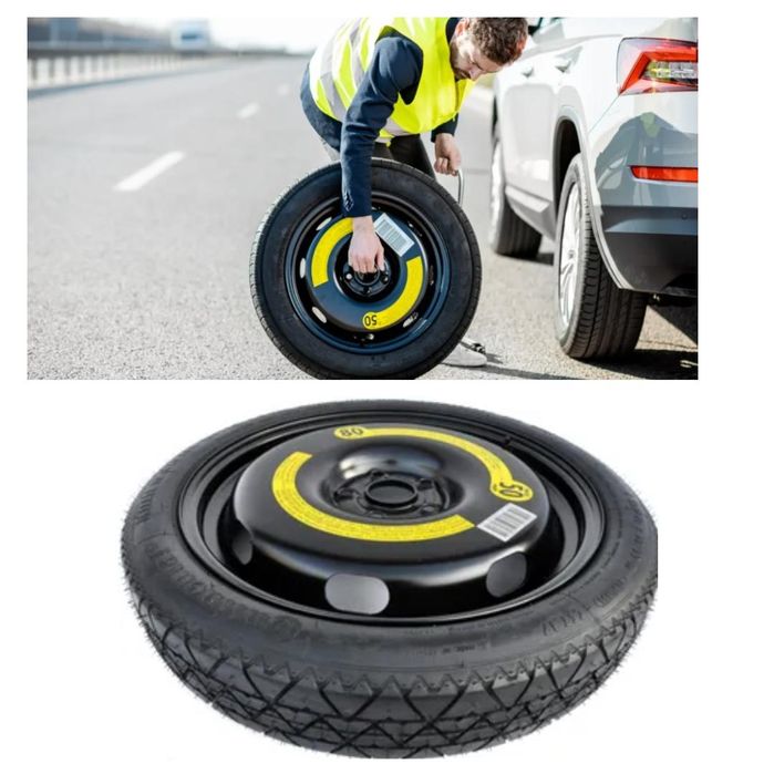 Roată rezervă slim 5x114.3 Hyundai Kia Mazda Toyota Renault Nissan