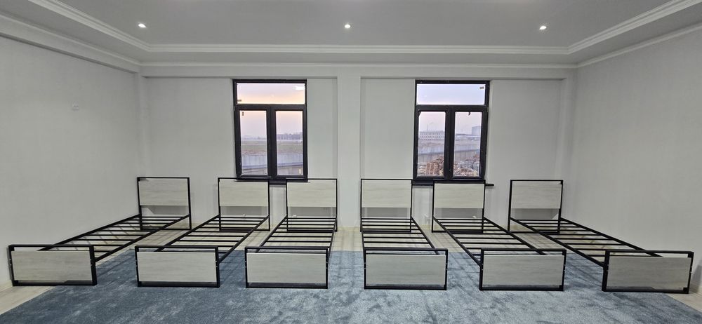 MEGA АКЦИЯ Металлические Кровать Односпальные. Темир Кровать. Kravat l