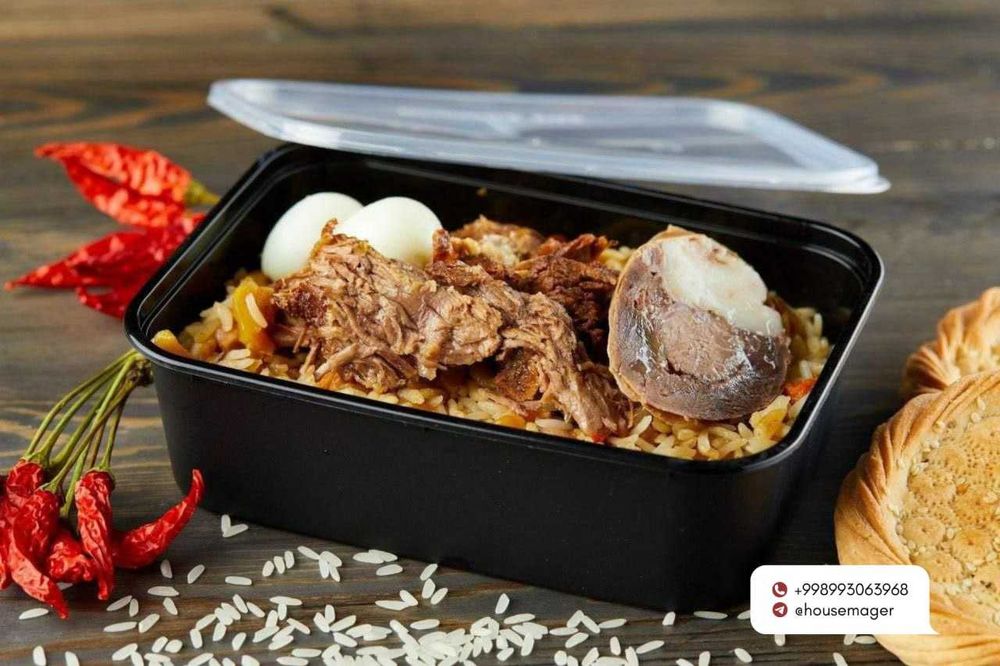 Bir martalik konteyner . Одноразовые контейнеры