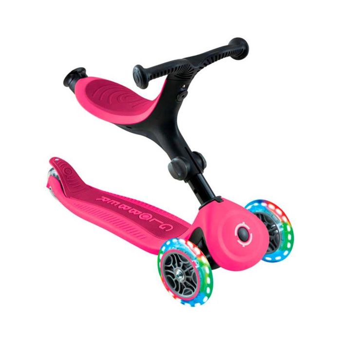 Globber Go Up Active Lights, 3в1, самокат,c 15 меc, до 50 кг