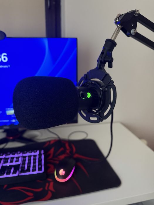 microfon gaming aqirys voyager negru