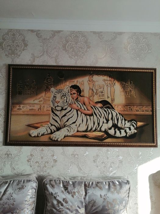 Картина гобелен с блесками