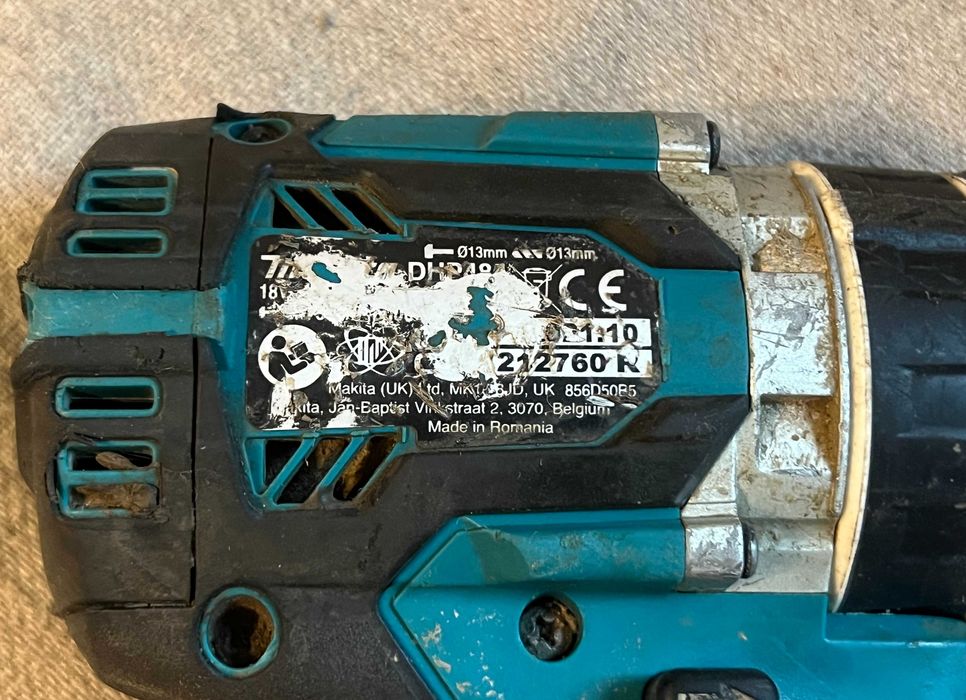 Masina gaurit insurubat Makita DHP484 18V Brushless doar corp