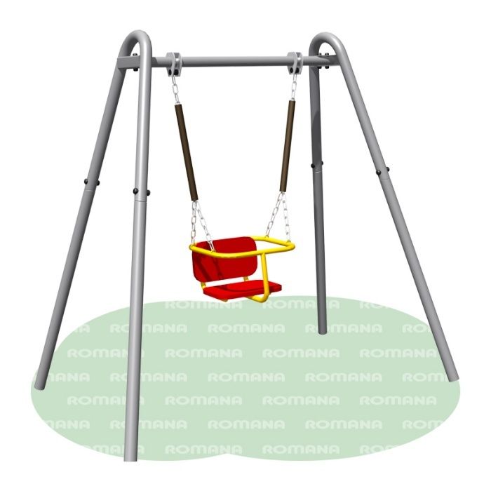 Качели ROMANA. Детские площадки Горки Карусели Балансиры Качалки