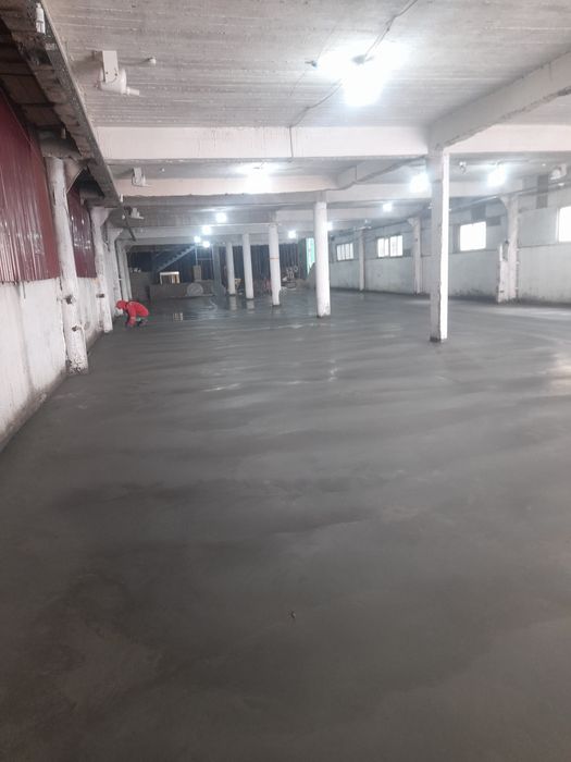 Стяжка топинг промышленный полы