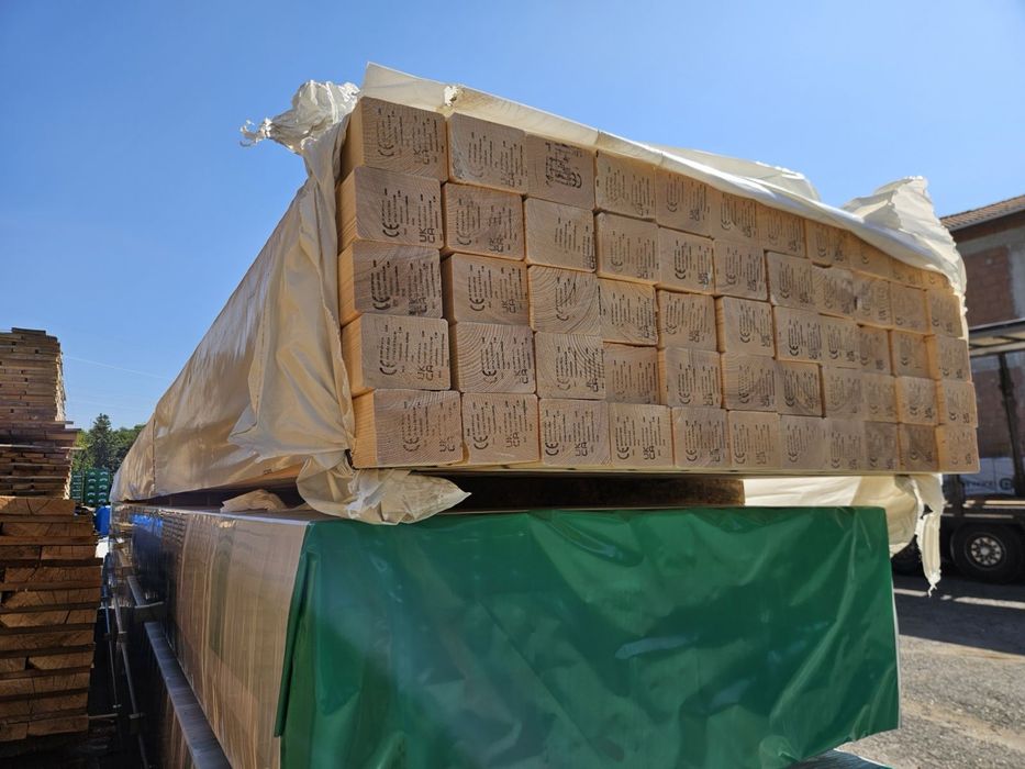 Сухи греди, ребра, KVH конструктивна дървесина