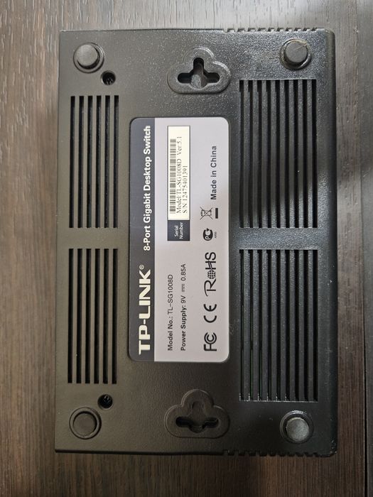 Tplink tl-sg1008d switch