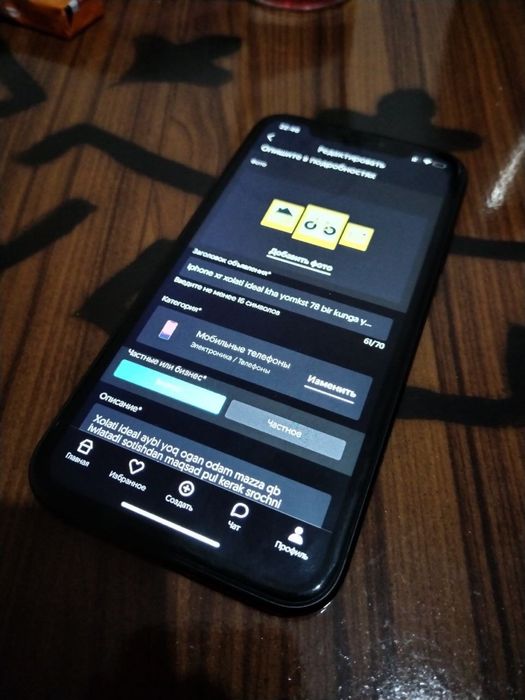 Iphone xr xolati yaxshi kha yomkst 78 karobka yoq