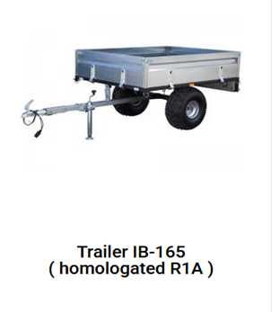 Remorca ATV Iron Baltic IB 165