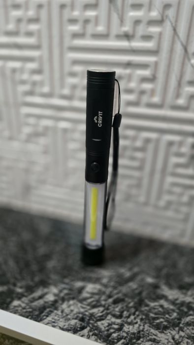 Lanterna crivit 2 lumini pe baterii