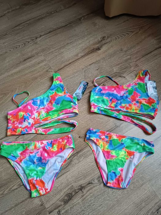 Детски и юношески бански костюми за момичета 7-15 години нови