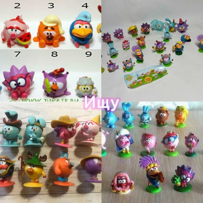 Киндеры принцессы/винкс и др