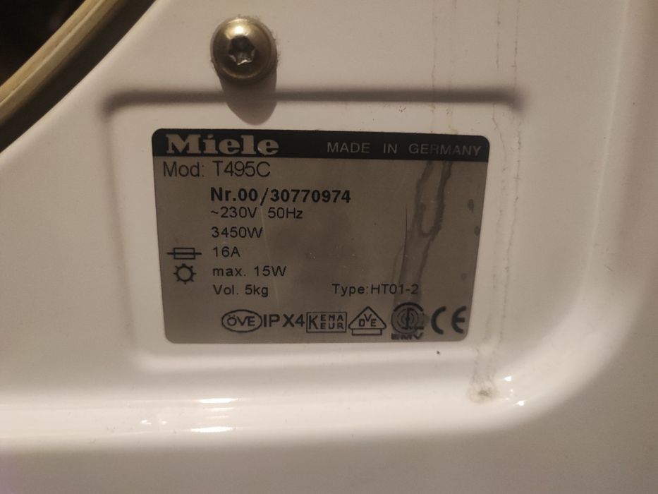 Сушилня Miele Novotronic T495C