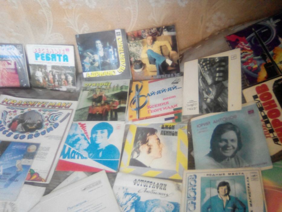 Ретро пластинки коллекция