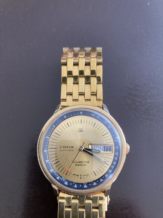 Мъжки оригинален швейцарски автоматичен часовник EDOX