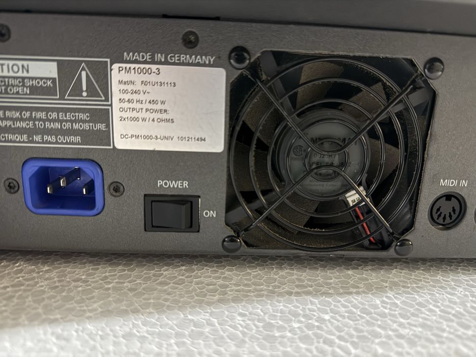 Vand mixer Powermate dynacord PM1000.3