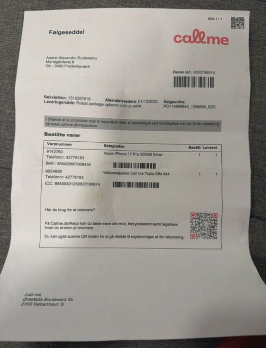 iPhone 17 pro sigilat