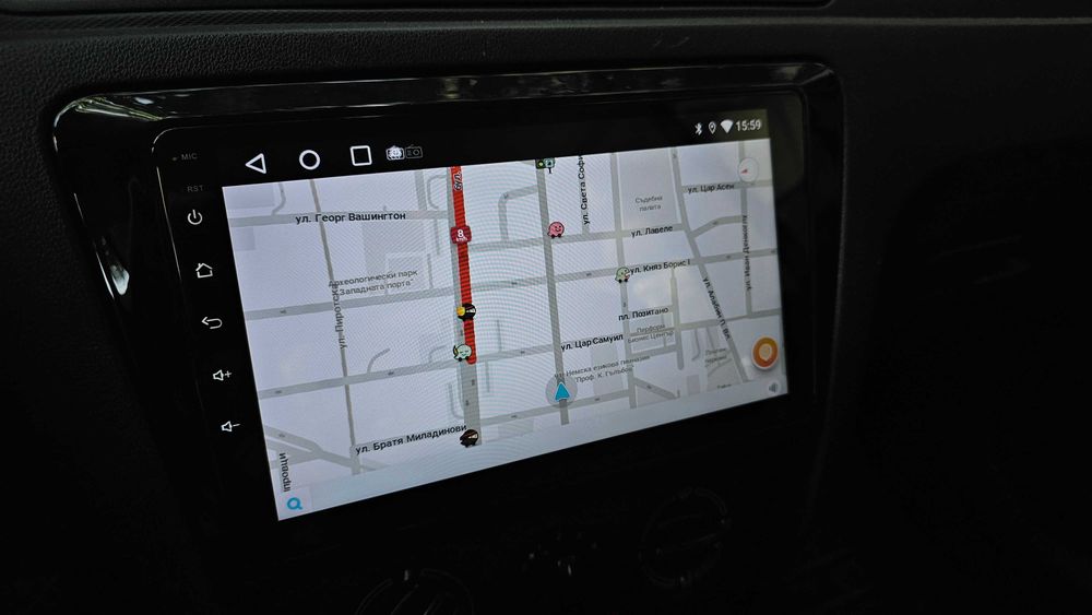 9" Мултимедия Android 12 за Шкода Рапид/Толедо, безжичен Adnroid Auto