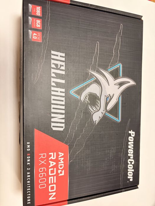 Конфигурация MSI B150M/intel i5-6600/RX 6600 8GB Hellhound/16 GB RAM