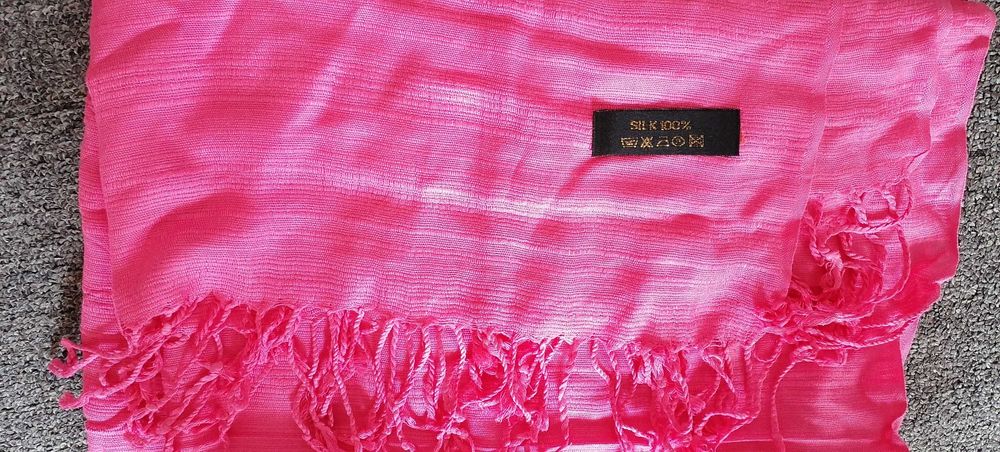 Шёлковый шарф - шаль