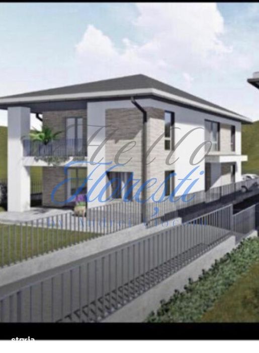 Casa individuala in constructie, 4camere 3 bai, 420mp teren, Luna de S