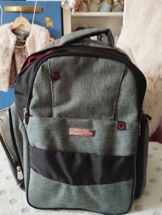 Раница fisher price за бебешки аксесоари и тротинетка Xtreme