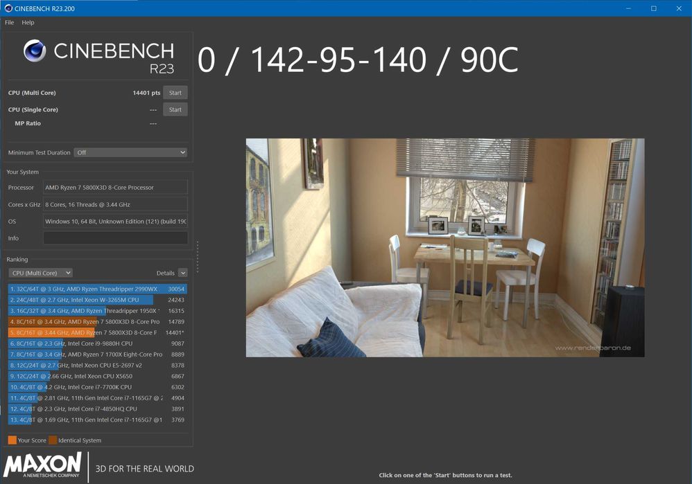 Ryzen 5800X3D + B350 + DDR4 32GB