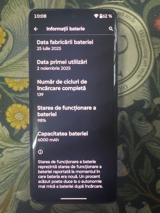 Motorola edge 60 pro în garanție