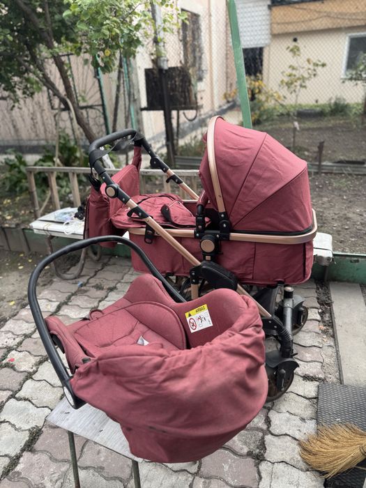 Продам коляску с автокреслом
