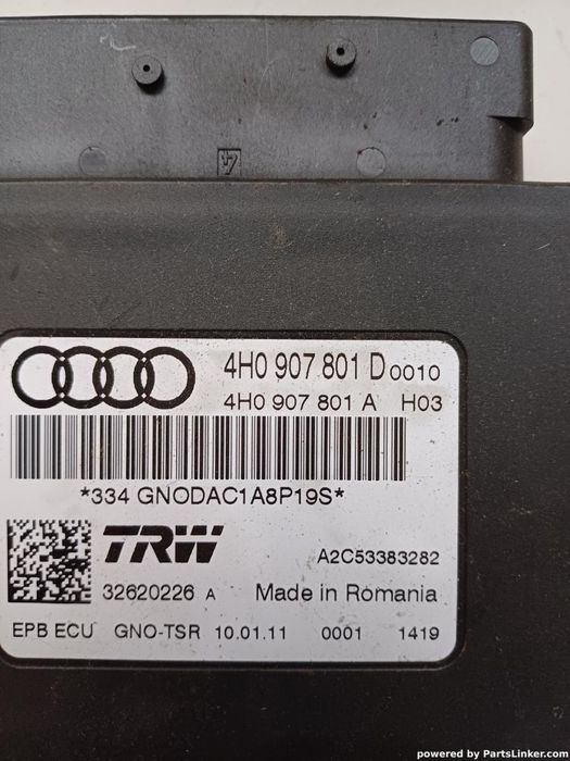 Calculator Frana Mana Audi A8 Iii (4H2, 4H8, 4Hc, 4Hl) [ 2009 - 2018 ] Oem 4H0907801D