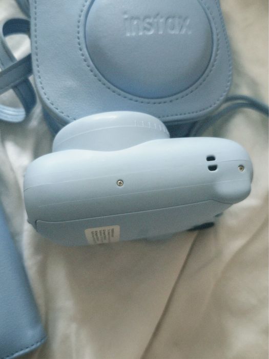 Instax Mini 12 голубой + чехол и альбом