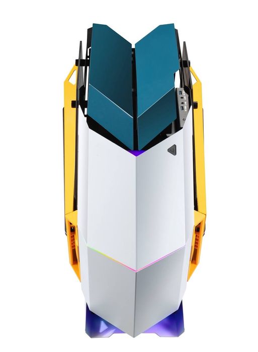 Компьютер корпус ProGaming Neon Black/White case