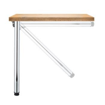 Комплект 4 броя метални  сгъваеми крака за маса  , височина 71 см ф5