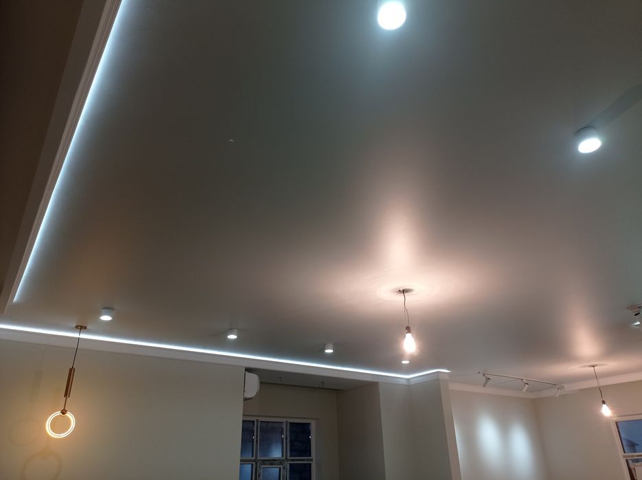 Натяжные потолки